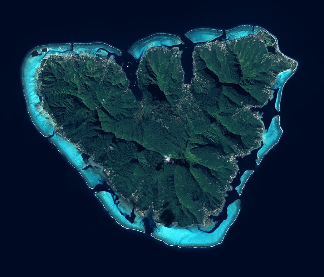 Vue de Moorea